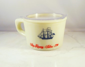 Vintage Old Spice Rasiertasse Mit New Old Stock Rasierseife
