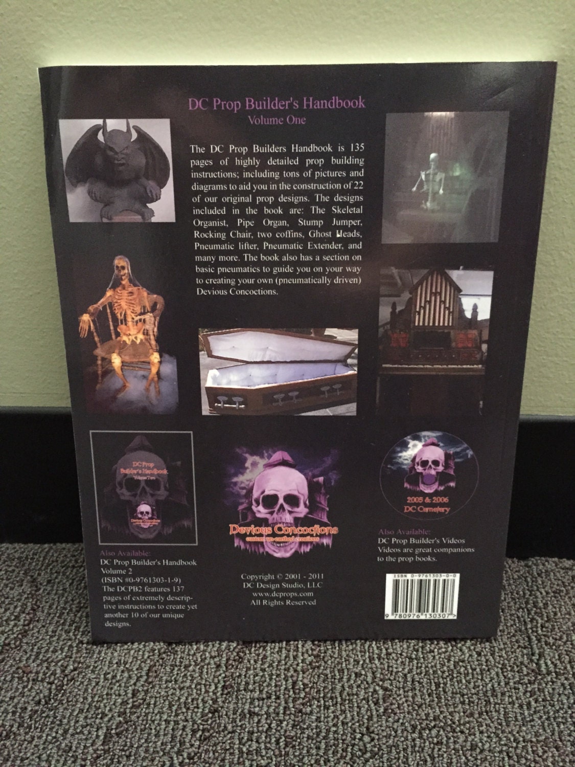 Prop Building Book DC Prop Builders Handbook 1 DIY Halloween Props Etsy