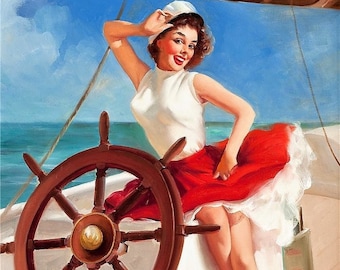 Vintage sailor pin up girls-pics and galleries