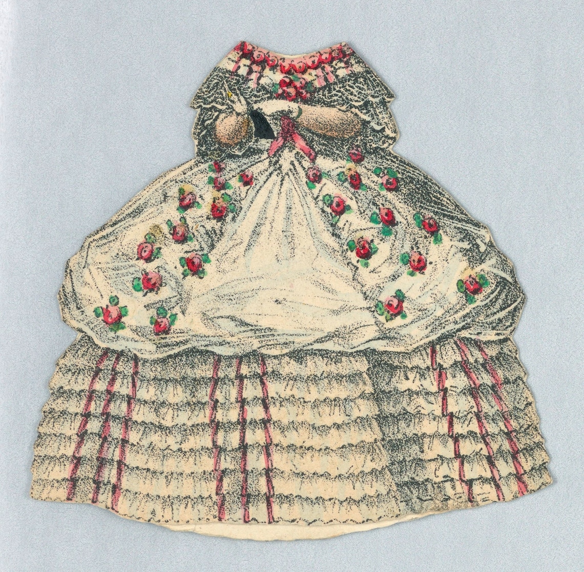 Vintage Paper Doll Jenny Lind Swedish Opera Singer of the 1800's Often ...