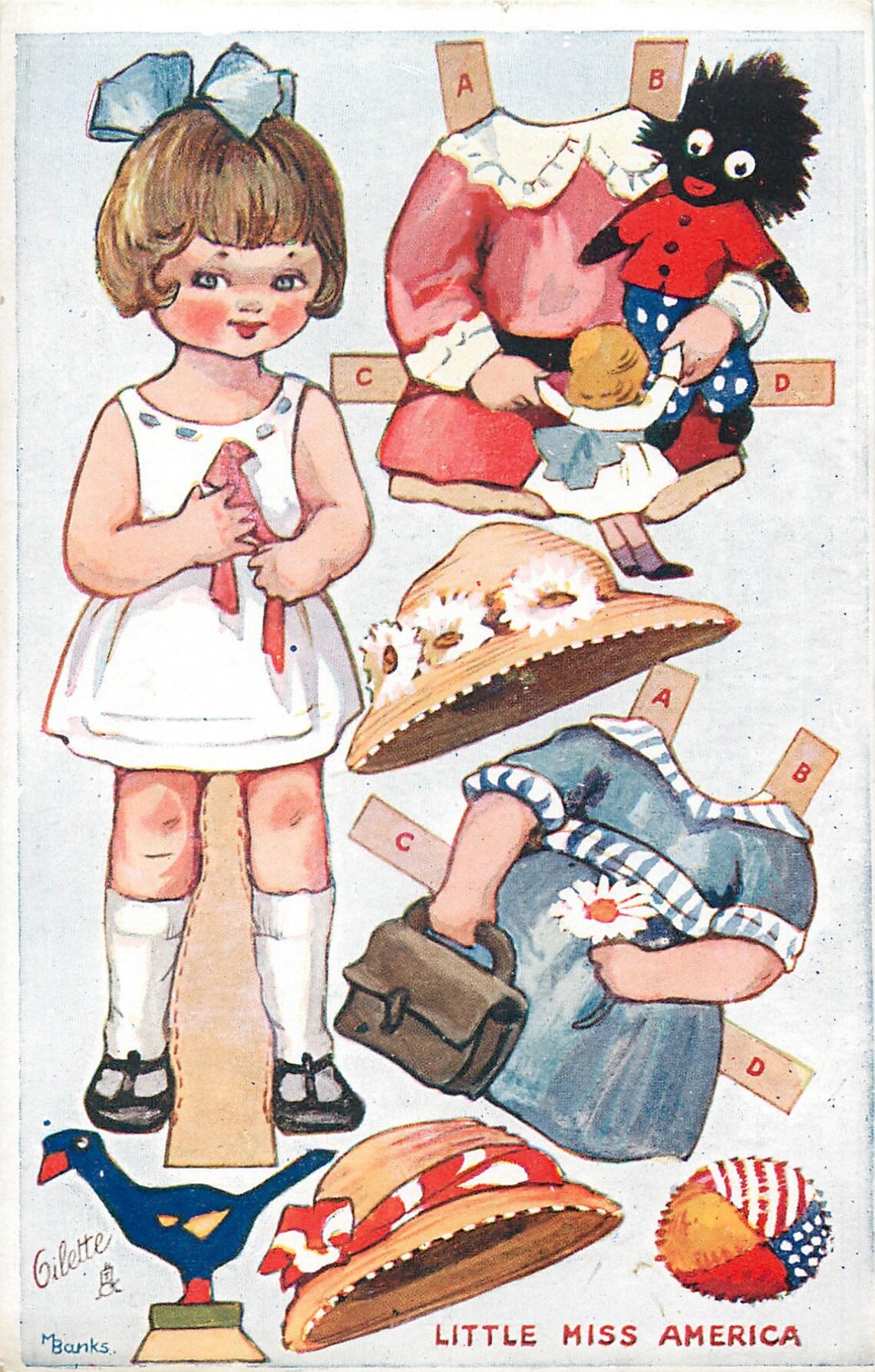 Vintage Printable Paper Dolls From Around the World in Etsy