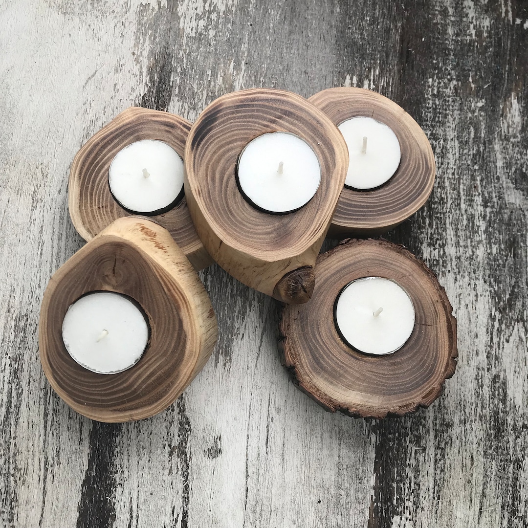 Celandine Candle Holder Ash Wood main image 1