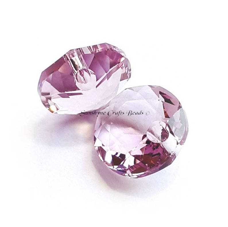 *** CLOSEOUT *** Swarovski Bicone Amethyst Crystals//Beads 6mm Loose 6 pieces