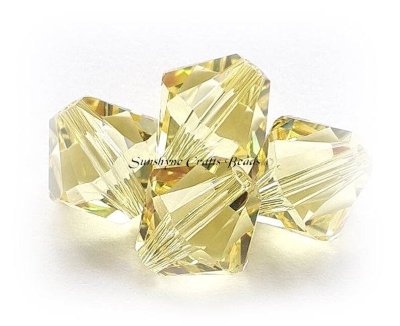 5328 Swarovski® Crystal Bicone Beads Jonquil