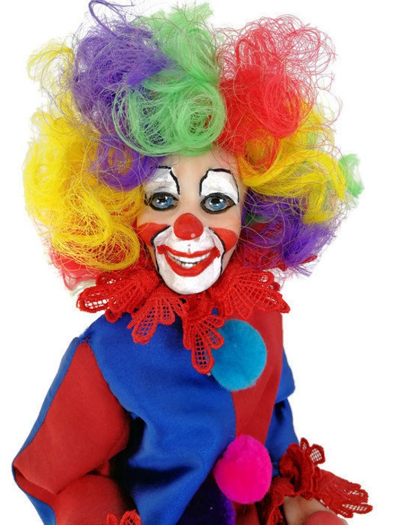 doll rainbow hair