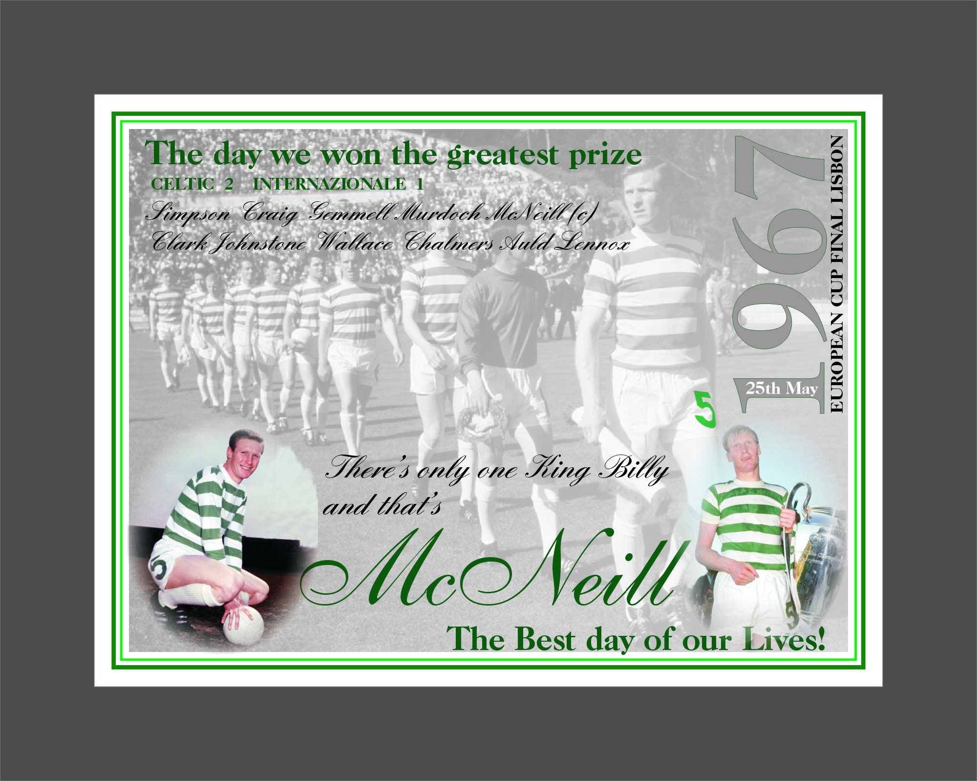 Celtic fc Graphic art football metal sign football plaques Keyring