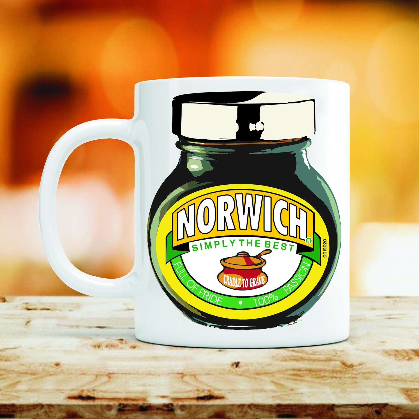 Norwich mug Norwich City Marmite mug Carrow Road Norwich gifts Etsy