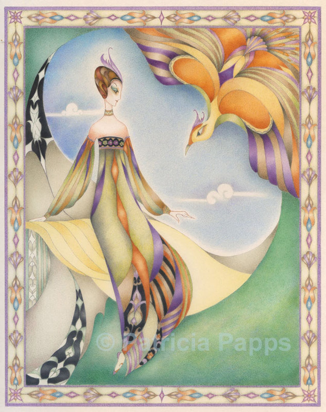 Firebird Princess The Princess and the Firebird - Etsy