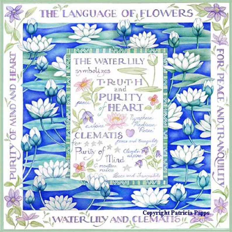 The Language of Flowers Waterilly image 1