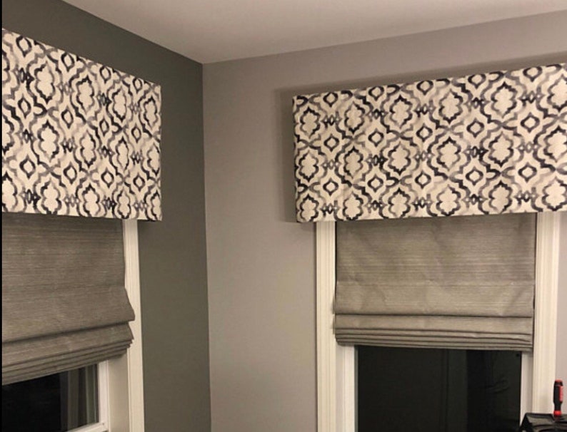 Faux Roman Shades. Custom Roman Shades. Custom Valances. Any Etsy