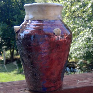 Raku Vase image 4