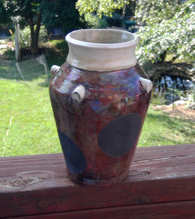 Raku Vase image 2