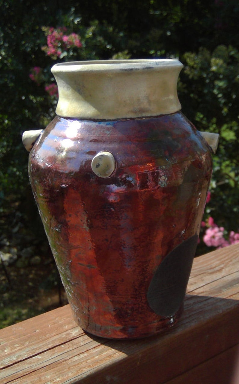 Raku Vase image 1