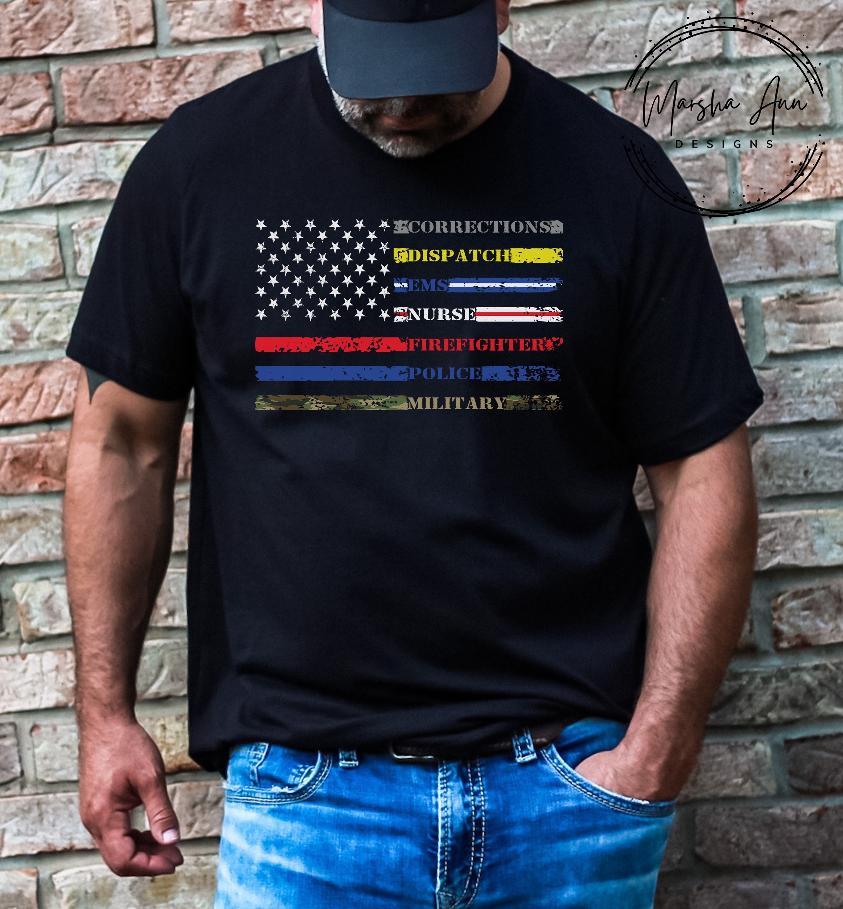 Corrections Ems Dispatch Nurse Police Fire Military T Shirt Corrections Ems Dispatch Nurse Police Fire Military T Shirt