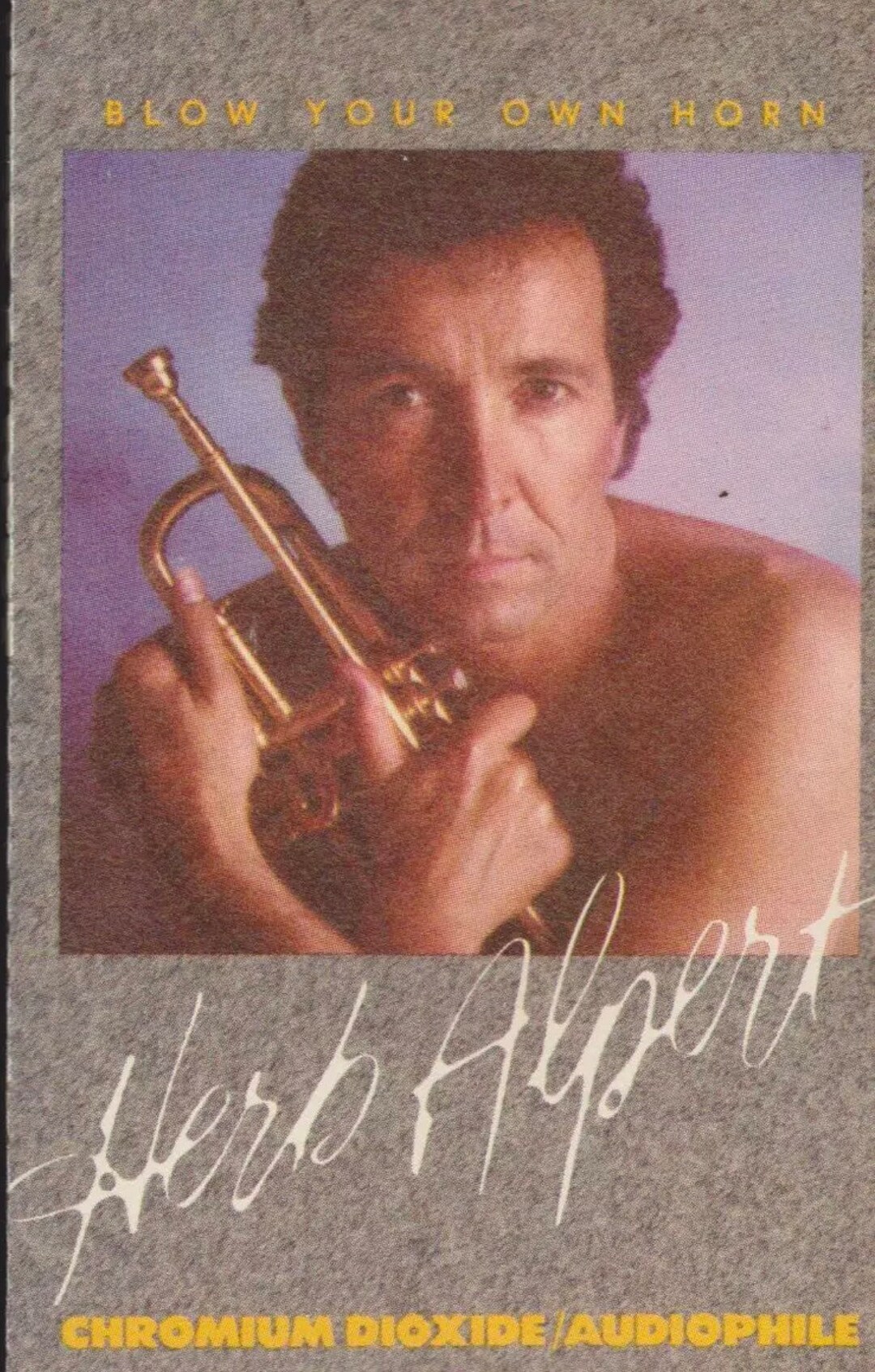 HERB ALPERT blow Your Own Horn Cassette Tape 1983 Etsy