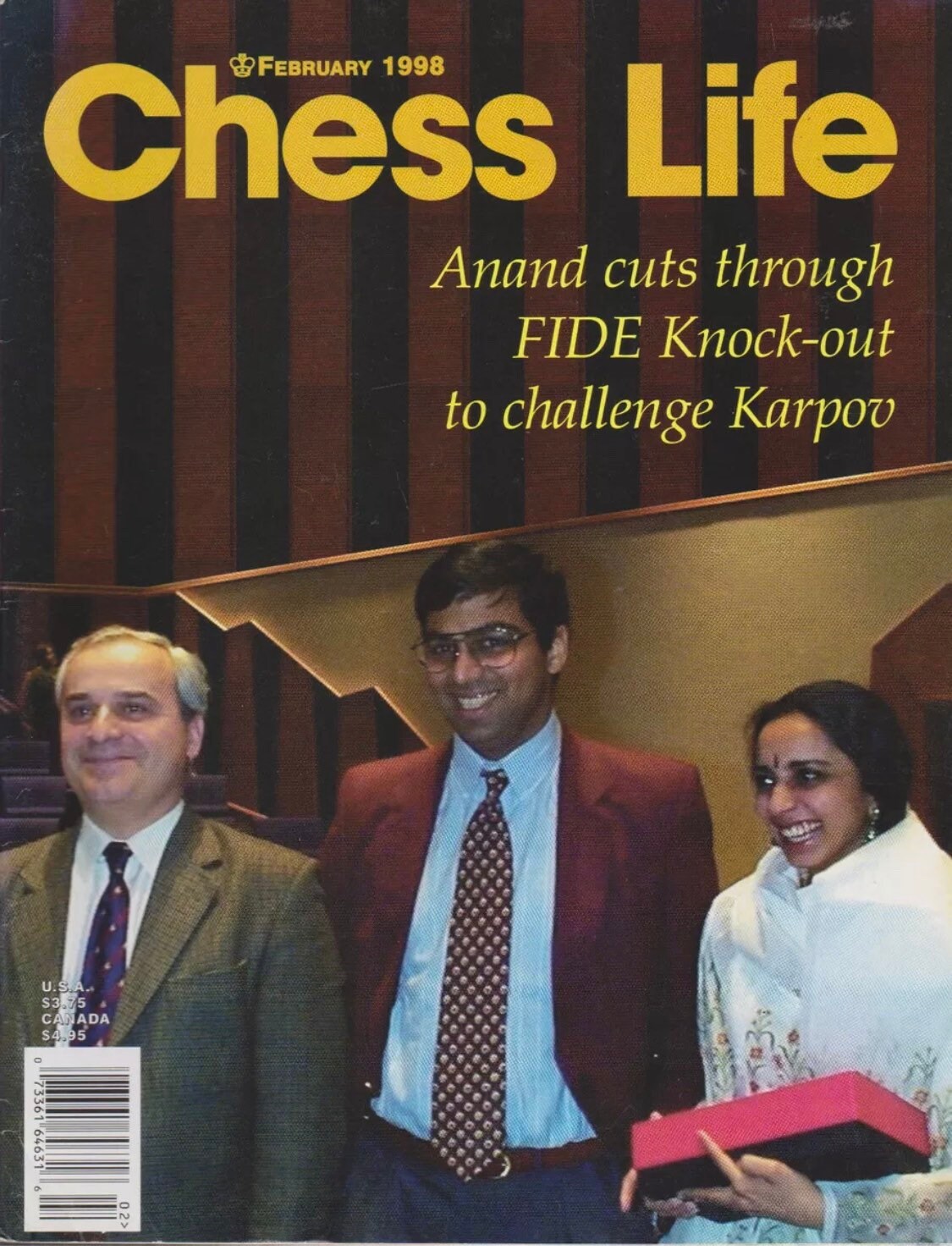Karpov - Anand FIDE World Championship Match (1998) chess event