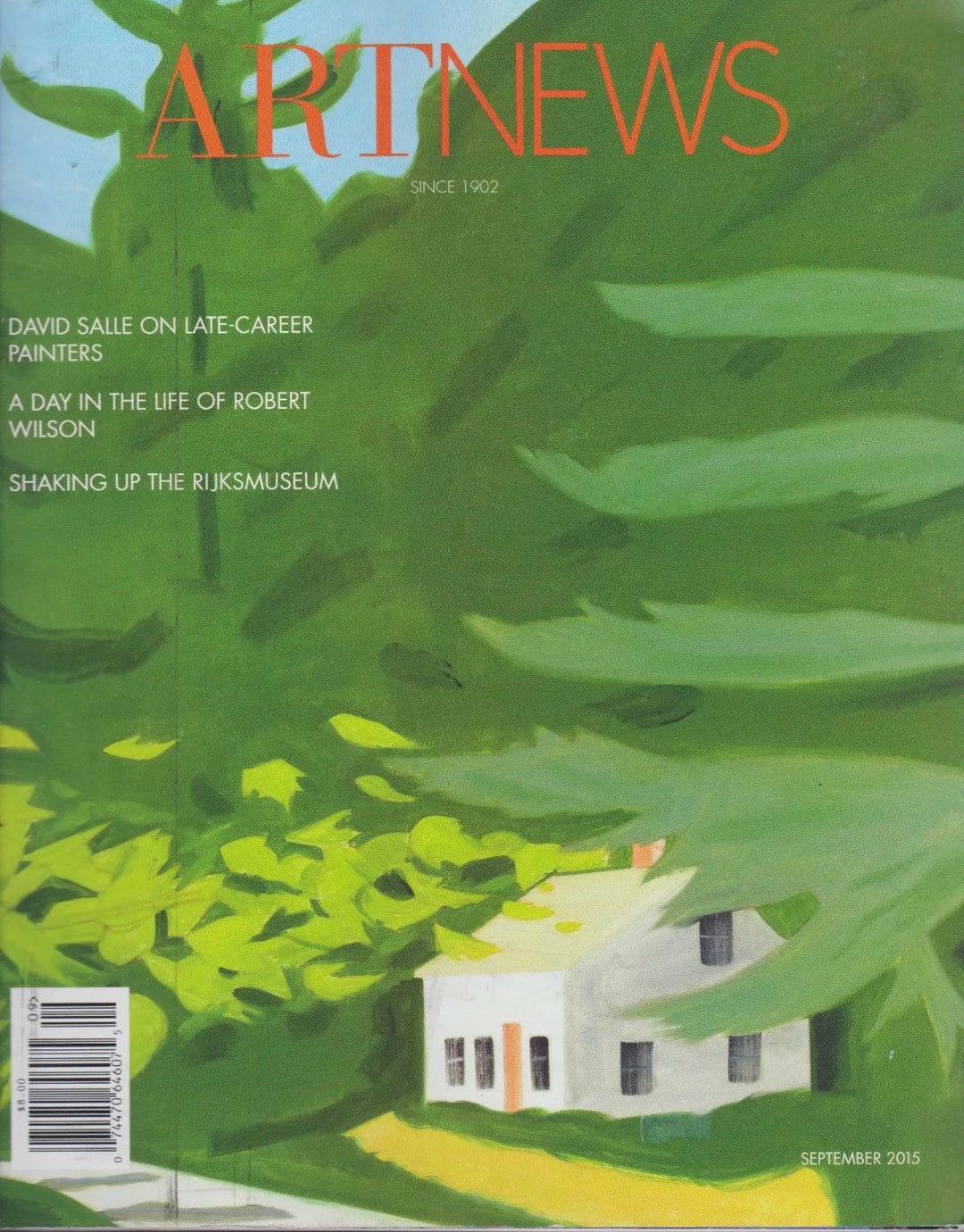 ART NEWS MAGAZINE September 2015 shaking up the Rijks Etsy