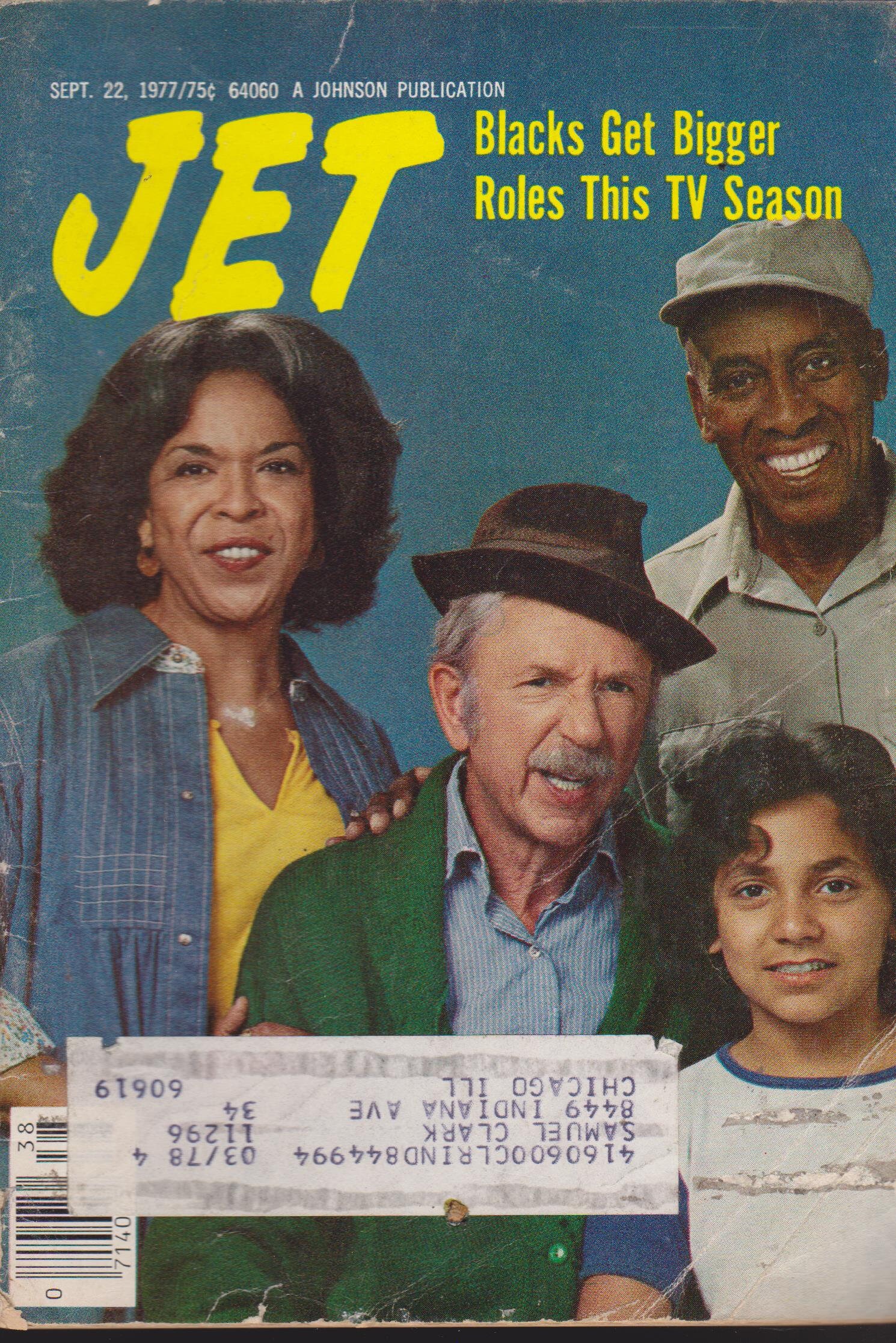 JET MAGAZINE SEPTEMBER 22 1977 blacks Get Bigger Roles This Etsy.