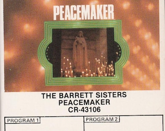 THE BARRETT SISTERS: *Peacemaker* Cassette Tape 1981