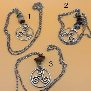 Triskelion  Celtic pendent