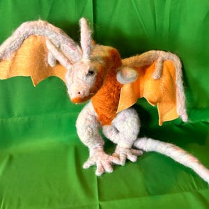 felted dragon