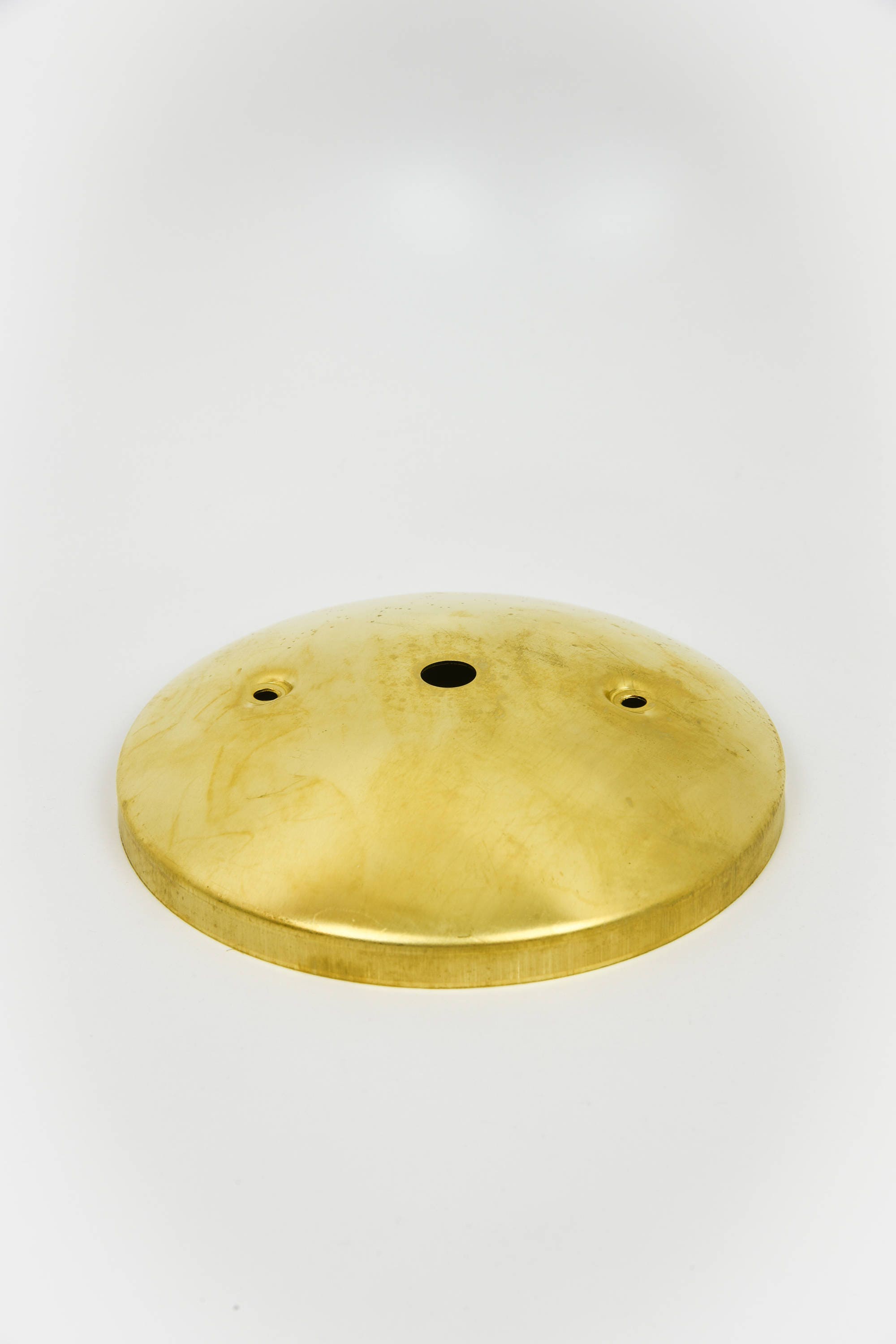 Unbehandeltes Messing-moderne decken-Baldachin mit 2-3/4 | Etsy