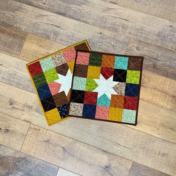 Modern Rustic Quilt - Etsy