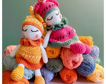 Curly Kate Doll Crochet Pattern (US+NL)