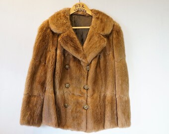 Real Fur Coat - Etsy UK