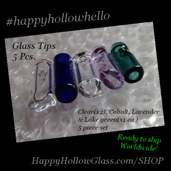 SALE Glass Filter Rolling Tips 5 piece Set Extra Heavy Etsy