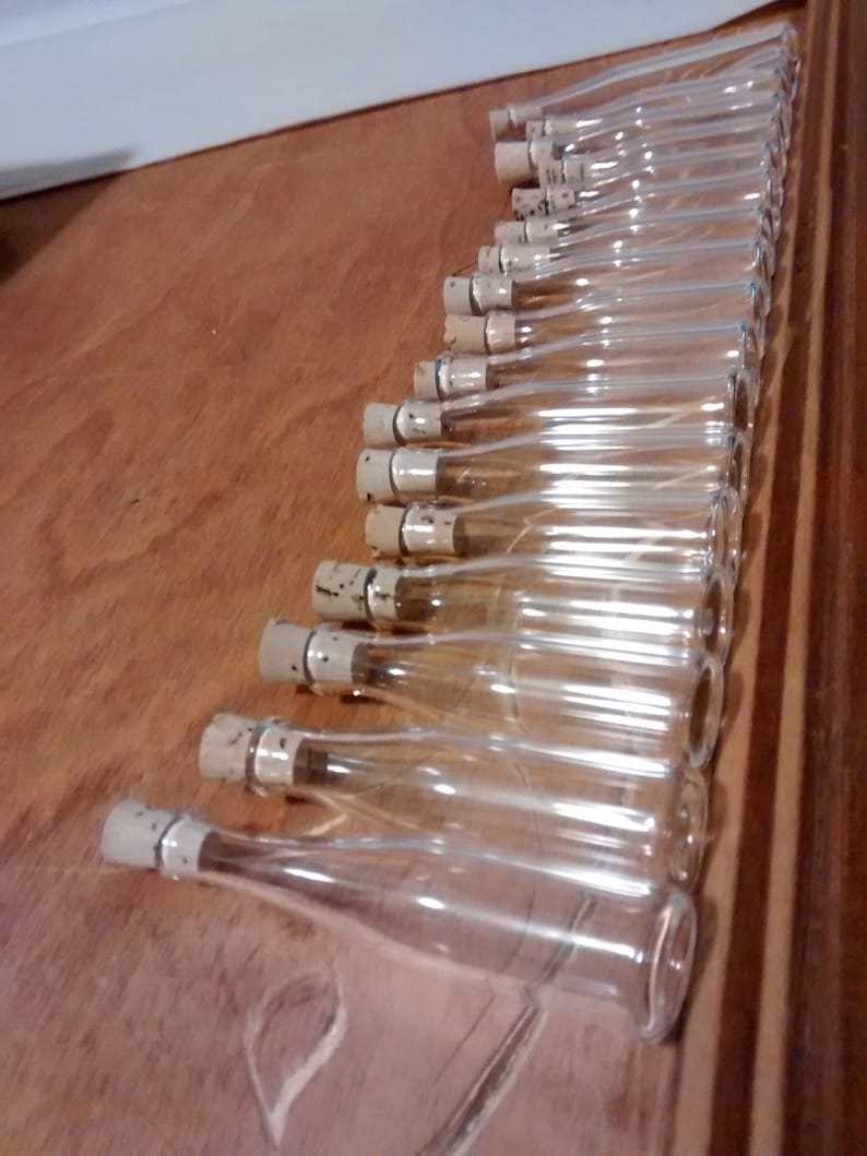 SPECIAL Request Bulk Mini Wine Bottles 10 Pc Approx 2 Etsy