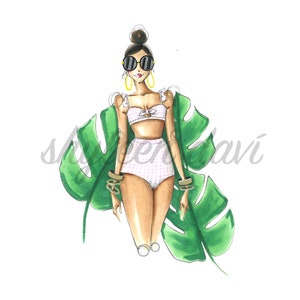 Cruel Summer ( Fashion Illustration Print)