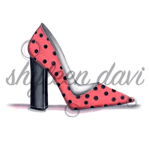 Fashion Illustration Sketch &quot; Pinky &quot;