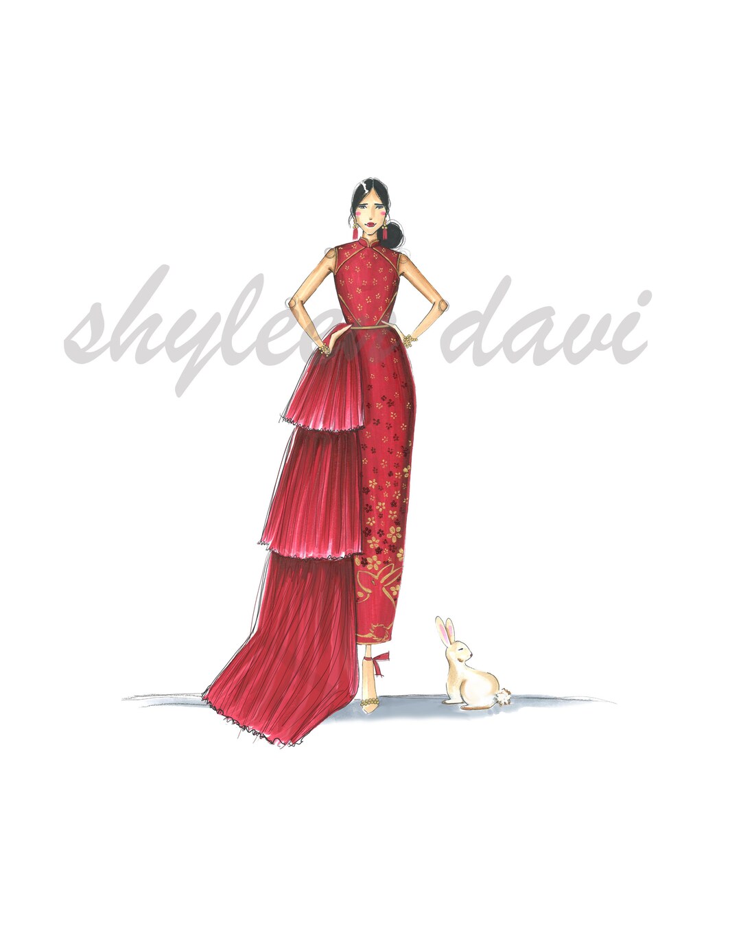 Fashion Illustration Sketch 