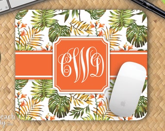Custom Printed Home Office Decor Personalized Desk Accessory Gift Venetian Mousepad Monogrammed Mediterranean Pattern Mouse Pad