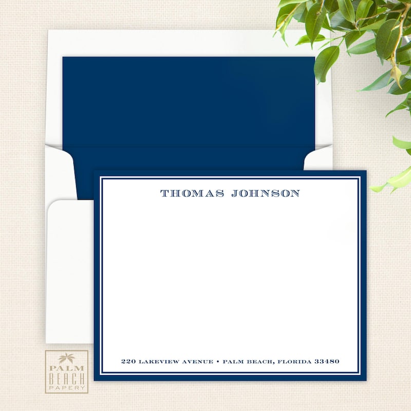 Personalized Note Cards With Envelopes - Etsy