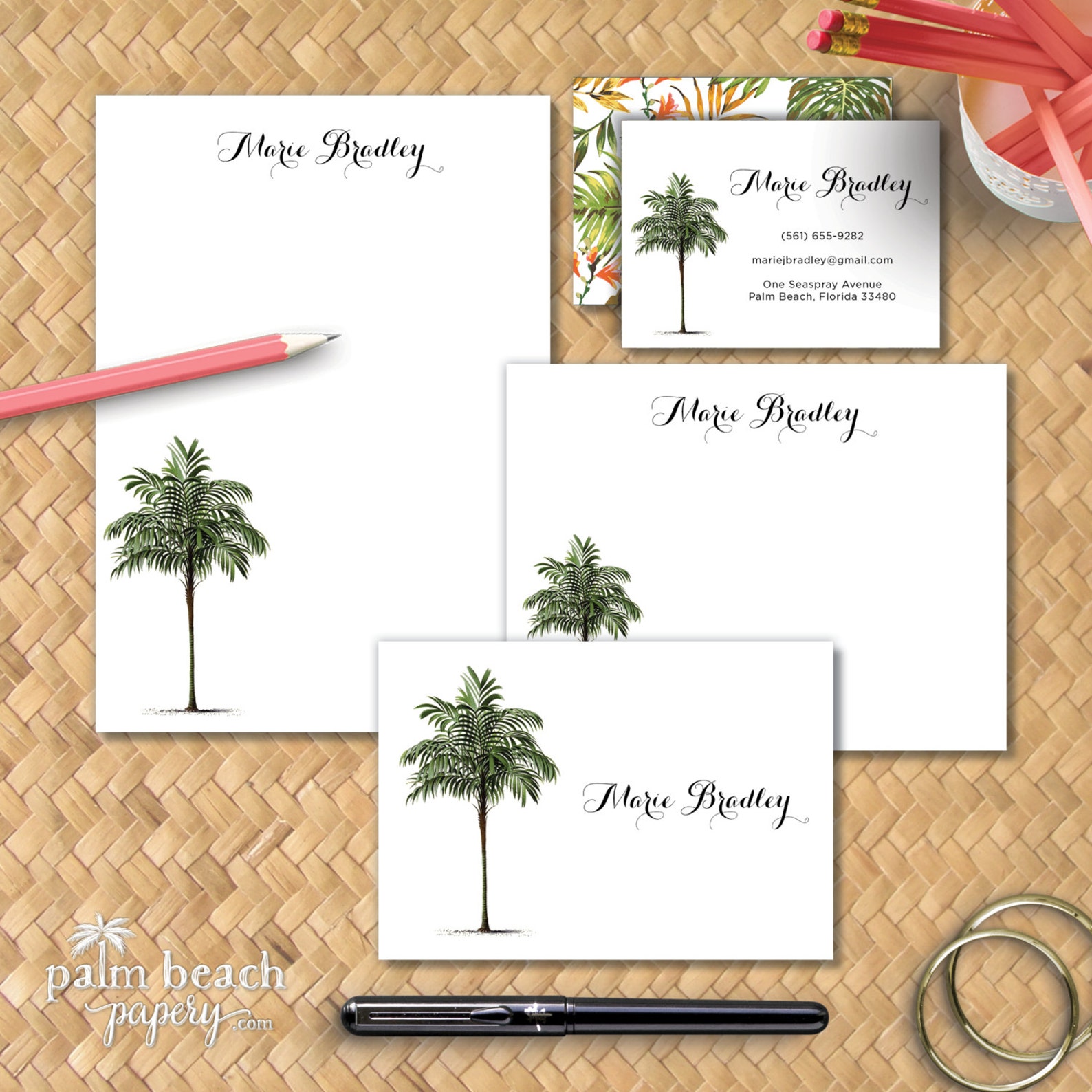 Download Vintage Palm Mini Bundle Personalized Tropical Palm Tree ...