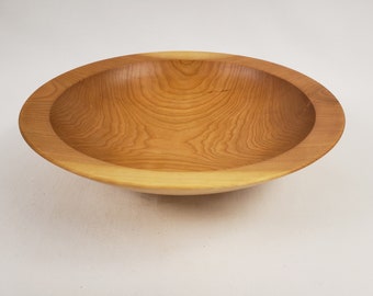 Medium Cherry Wooden Salad Bowl