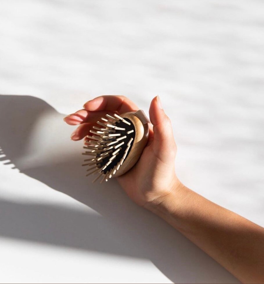 TEK Small Brush for Scalp Massage Etsy