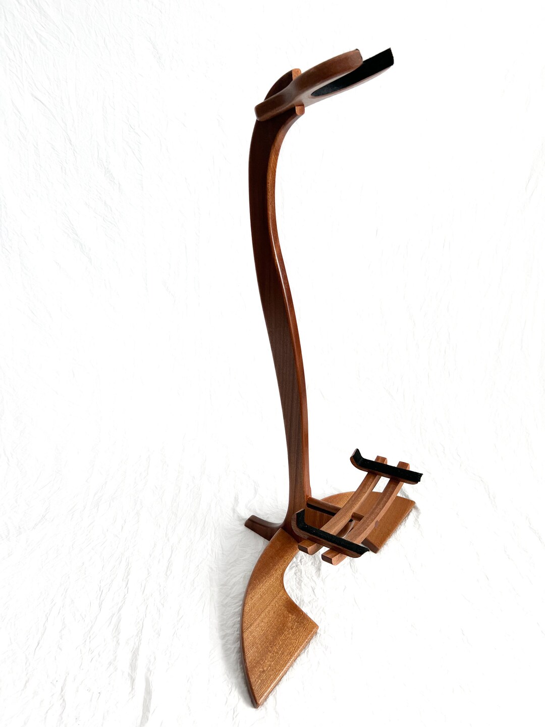 Mahogany Guitar Stand Etsy