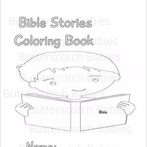 Download Jw Kids Bible Stories Coloring Book Jw Jw Gifts Jw Stuff Etsy