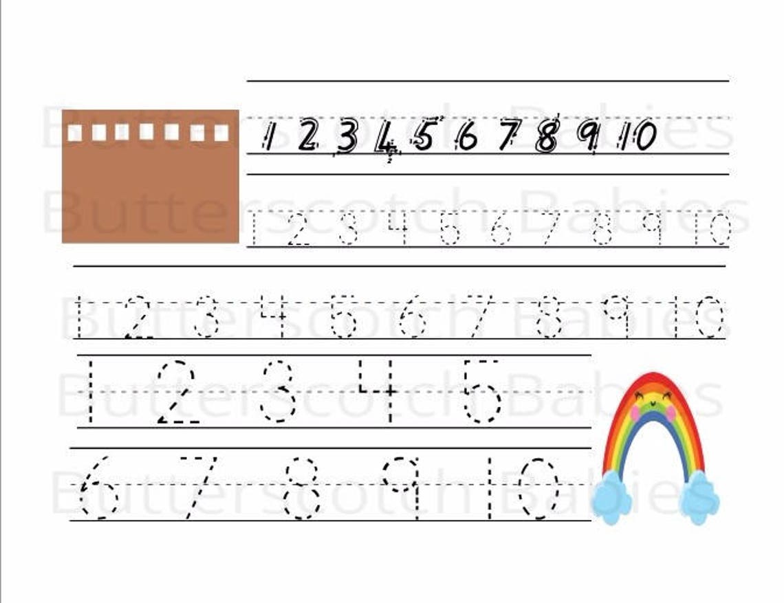 Alphabet Worksheets, Tracing, Kids, Numbers, Handwriting, Digital
