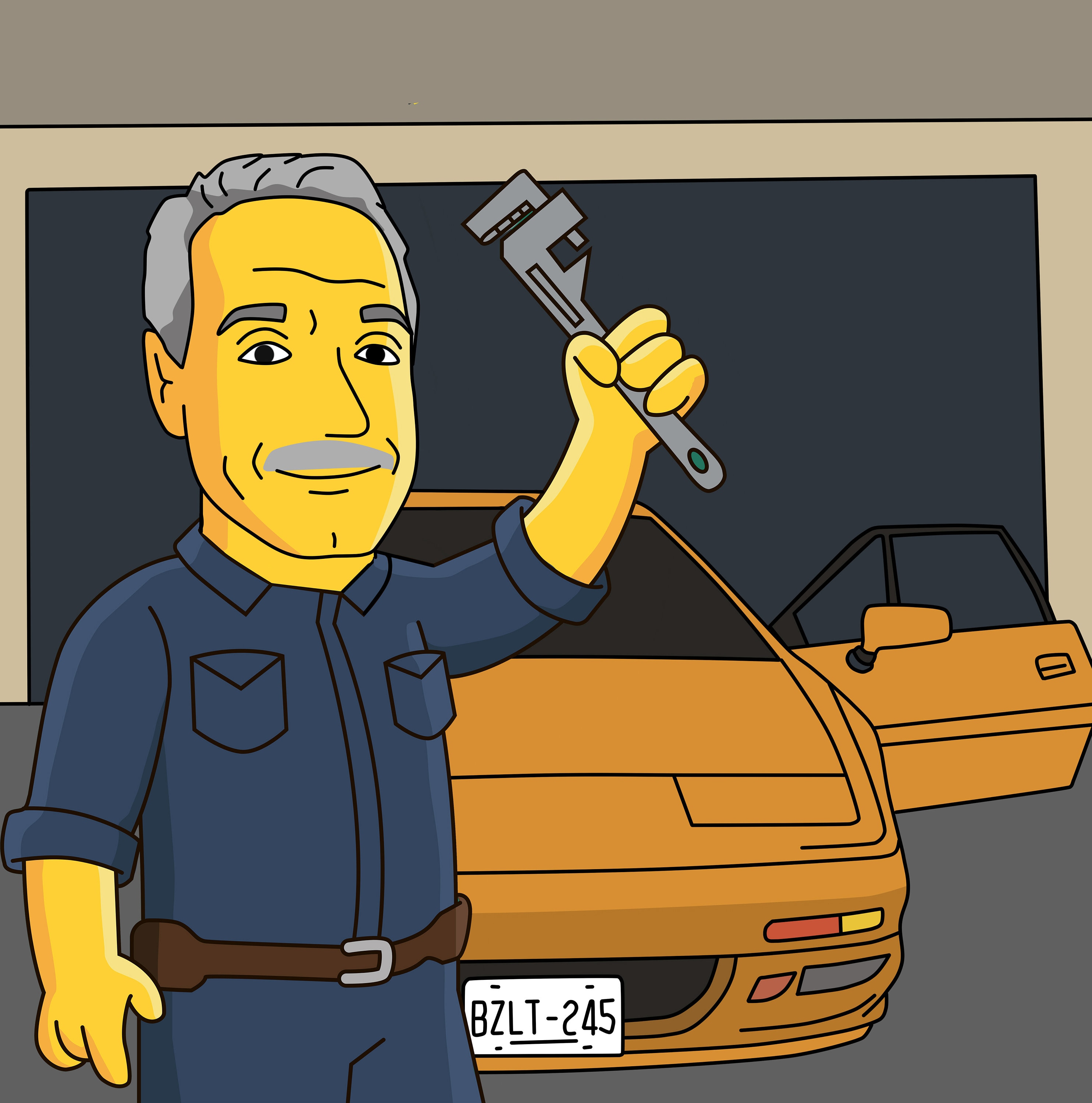 Car Mechanic Gift Custom Portrait From Your Photo as Cartoon - Etsy Car Mechanic Gift Custom Portrait From Your Photo as Cartoon - Etsy