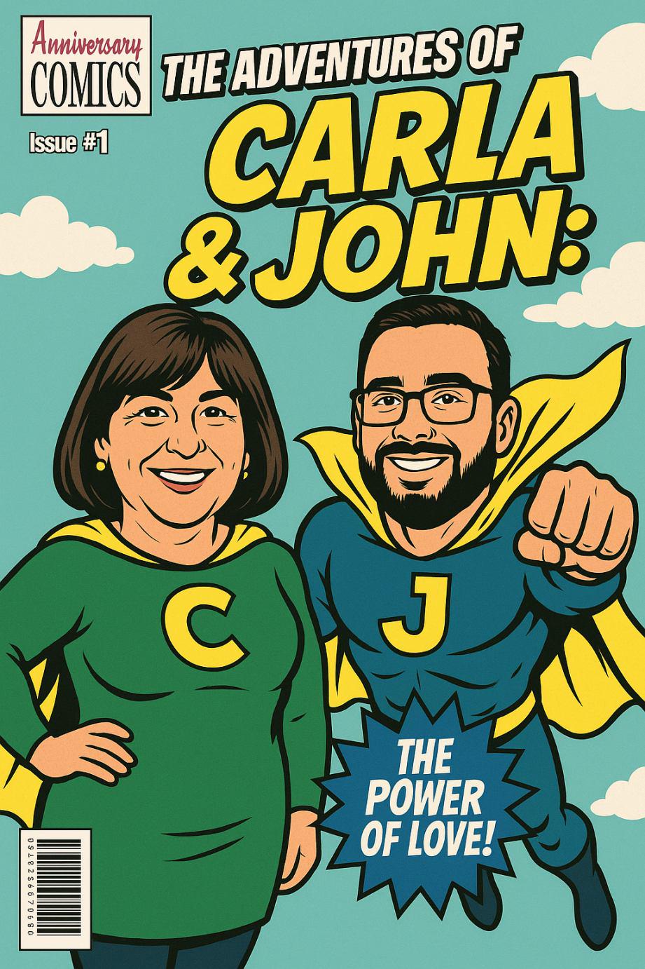 Comic Superhero Portrait from your photo, comic commission, custom comic book, custom comic strip