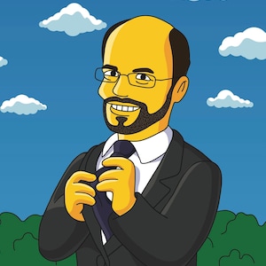 Regalo de despedida para un compañero de trabajo - Retrato de dibujos animados personalizado / regalos de despedida / regalo de despedida para un compañero de trabajo / regalo de despedida para un compañero de trabajo