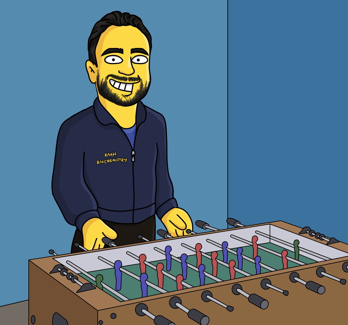 Foosball Player Gift Custom Portrait From Your Photo / Table Etsy