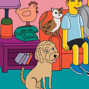 Add a Cartoonized Yellow Pet extra payment image 9