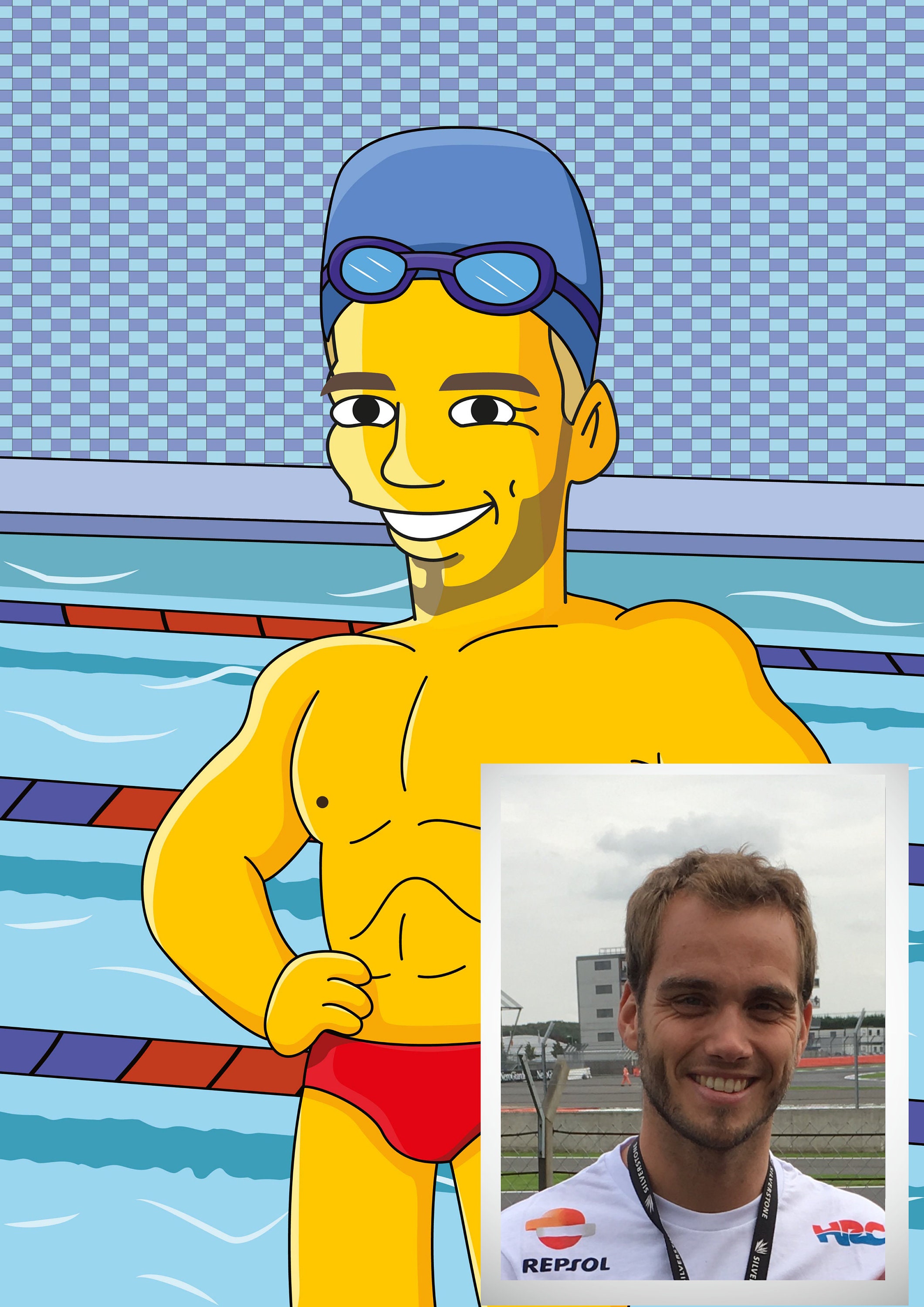 Cartoon Rashy Swimming Cartoon Person Swimming Butterfly