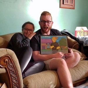 Mormon Missionary Gift - Custom Portrait from your Photo as Cartoon Character / lds missionary gift / mormon gift