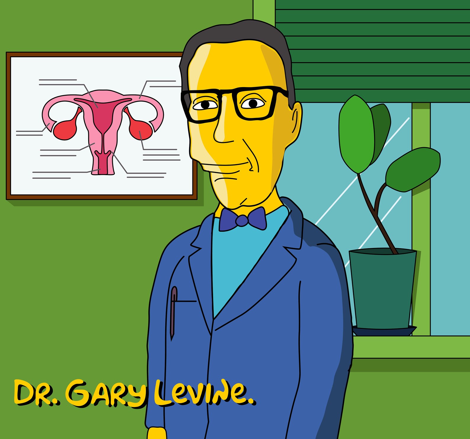 Gynecologist Gift - Custom Portrait as Cartoon Character ...